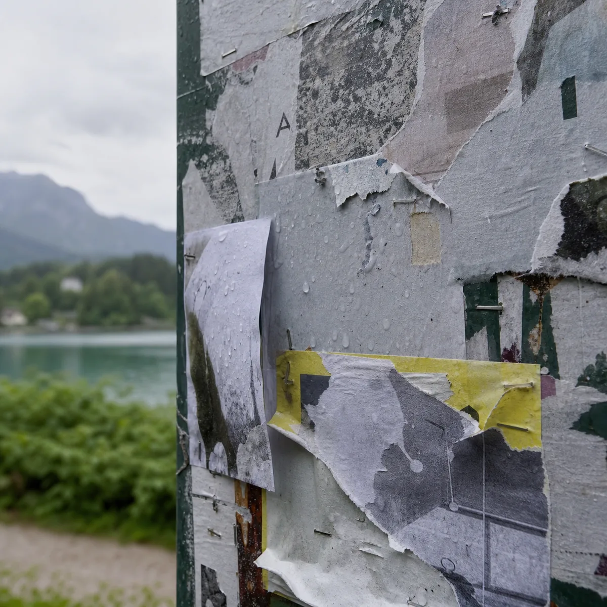 Plakatno mesto v okolici — Bled