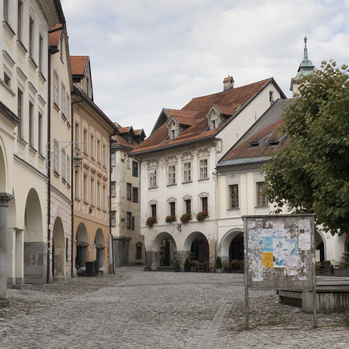 Plakatno mesto v okolici — Radovljica