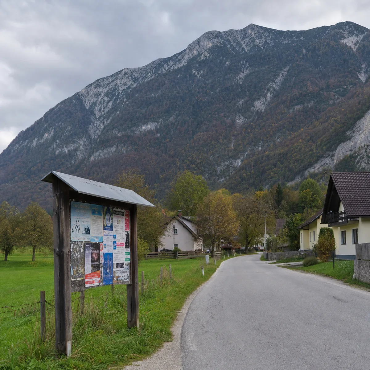 Plakatno mesto v okolici — Žirovnica